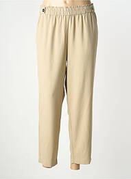 Pantalon 7/8 talie înaltă talie înaltă verde LCDN femme