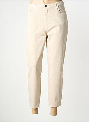 Blugi cu croială slim mărime normală mărime normală bej LCDN femme