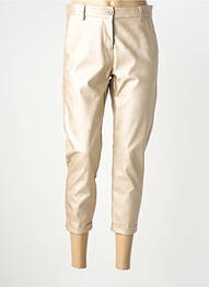 Pantalon 7/8 elasticitate mărime normală bej IMPERIAL femeie