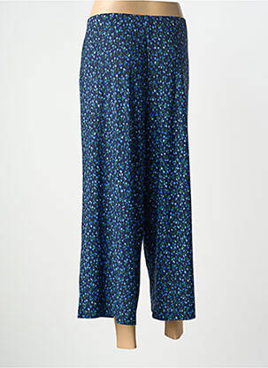 Pantalon 7/8 talie elastică mărime normală albastru LCDN femeie