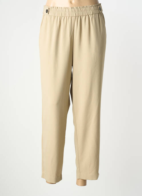 Pantalon 7/8 talie înaltă talie înaltă verde LCDN femme