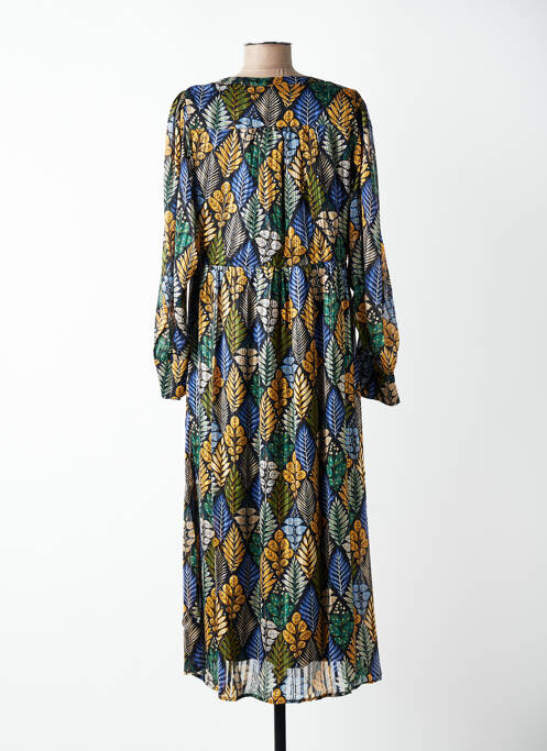 Rochie lungă mâneci lungi mâneci lungi verde MOLLY BRACKEN femme