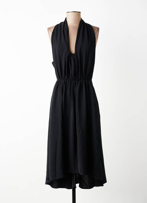 Rochie midi fără mâneci fără mâneci negru MOLLY BRACKEN femme