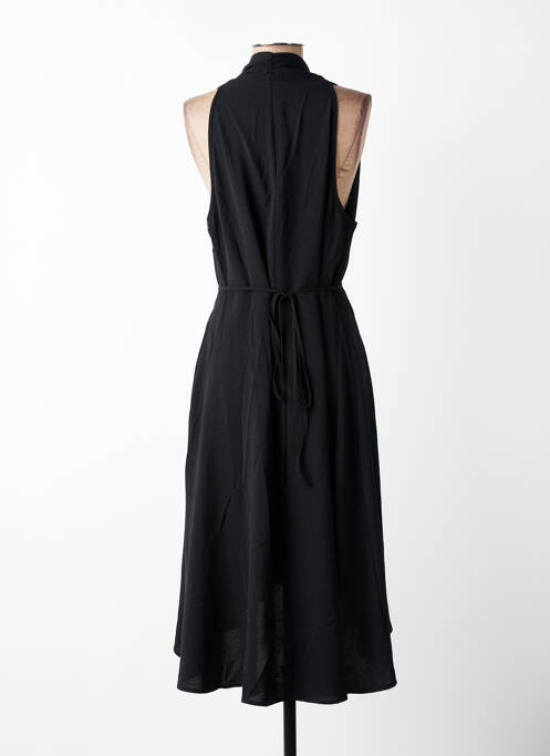 Rochie midi fără mâneci fără mâneci negru MOLLY BRACKEN femme