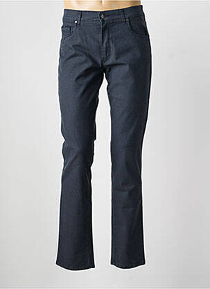 Pantalon slim țesătură poplin mărime normală negru LCDN homme
