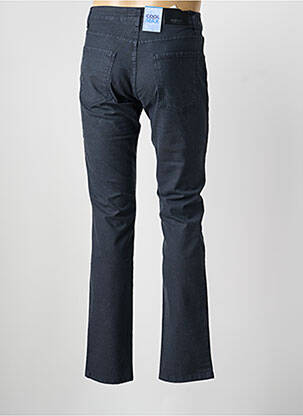Pantalon slim țesătură poplin mărime normală negru LCDN bărbat