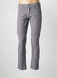 Pantalon slim elasticitate mărime normală gri LCDN homme