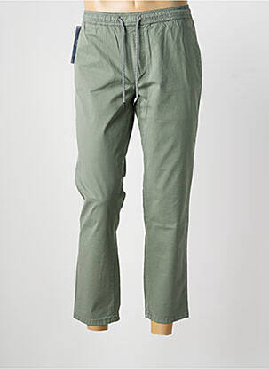 Pantalon slim țesătură poplin mărime normală verde LCDN bărbat