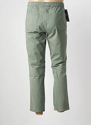 Pantalon slim țesătură poplin mărime normală verde LCDN bărbat