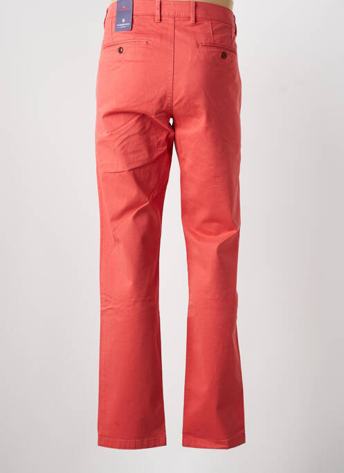 Pantalon chino țesătură poplin mărime normală roșu CAMBRIDGE homme