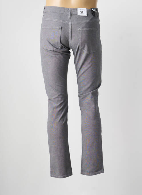 Pantalon slim elasticitate mărime normală gri LCDN homme