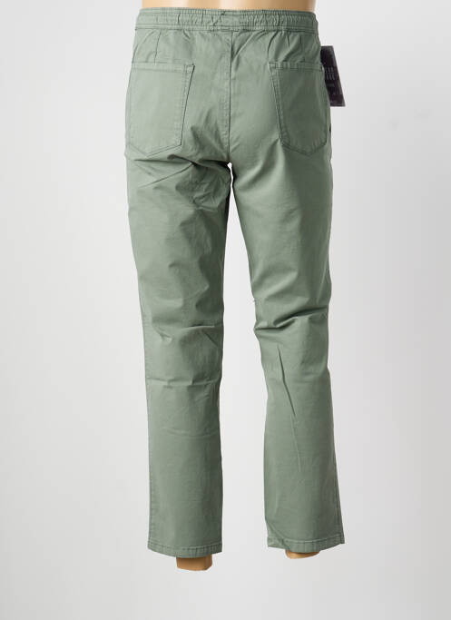 Pantalon slim țesătură poplin mărime normală verde LCDN homme