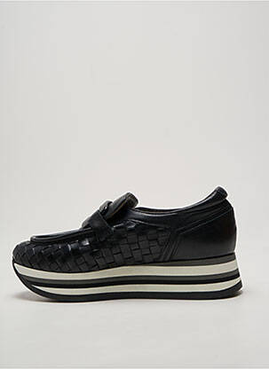 Adidași branț detașabil toc de 4 la 6 cm negru SOFTWAVES femeie