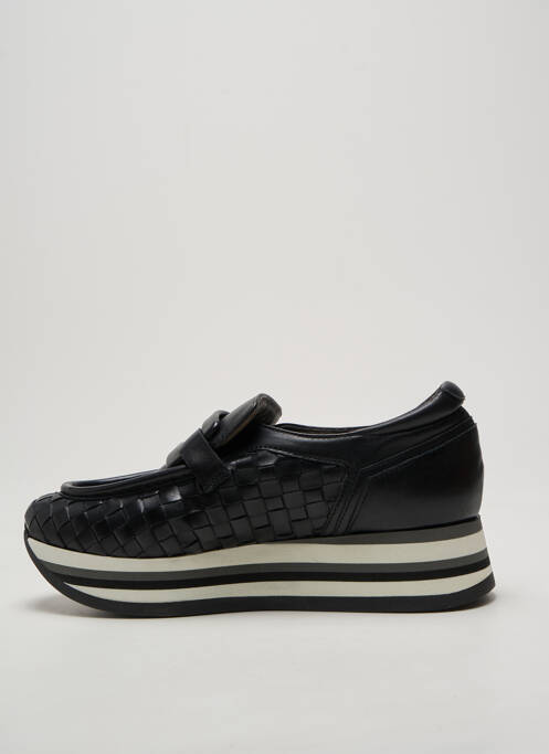 Adidași branț detașabil toc de 4 la 6 cm negru SOFTWAVES femme