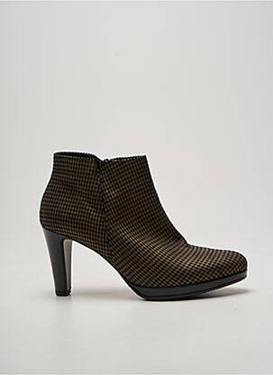 Botine/ghete vârf rotund toc de 7 la 9 cm negru GABOR femeie