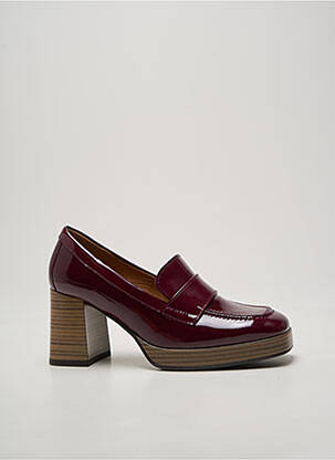 Mocasini material neted toc de 7 la 9 cm violet GABOR femeie