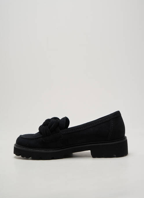 Mocasini vârf rotund toc plat până la 3 cm negru GABOR femme