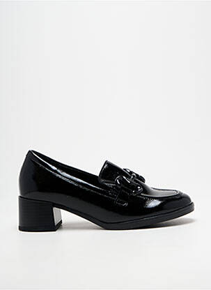 Mocasini arcadă plantară toc de 4 la 6 cm negru GABOR femme
