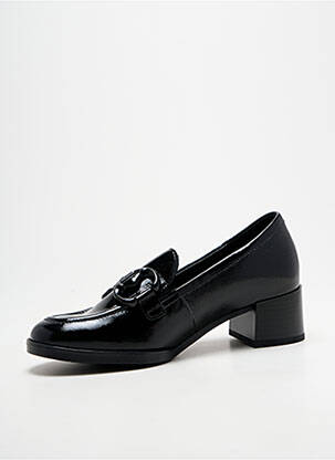 Mocasini arcadă plantară toc de 4 la 6 cm negru GABOR femeie