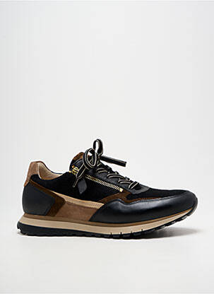 Adidași închidere cu fermoar și șireturi toc plat până la 3 cm negru GABOR femeie