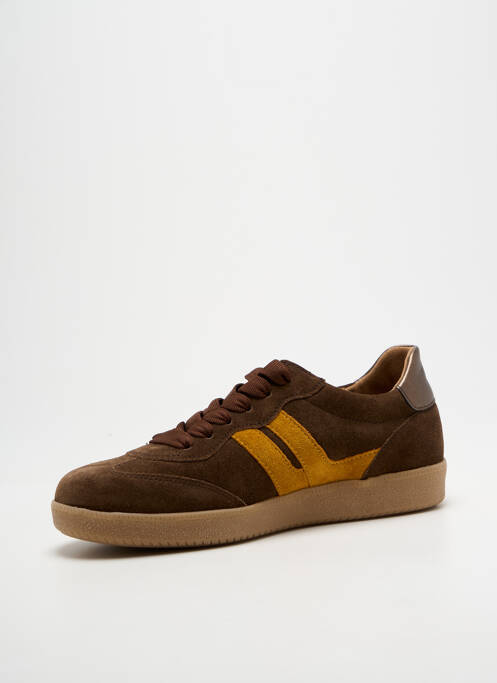 Adidași branț detașabil toc plat până la 3 cm maro GABOR femme