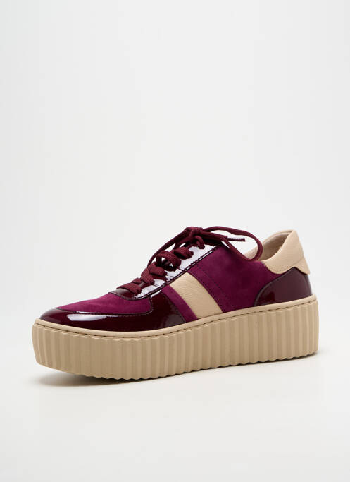 Adidași material neted toc de 4 la 6 cm violet GABOR femme
