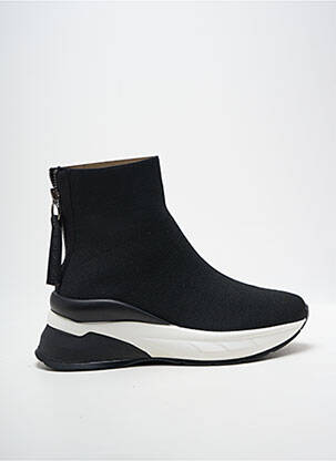Botine/ghete vârf rotund toc de 4 la 6 cm negru EXÉ femeie