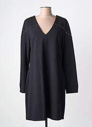 Rochie midi mâneci lungi mâneci lungi negru KOCCA femeie