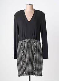 Rochie midi mâneci lungi mâneci lungi negru KOCCA femeie