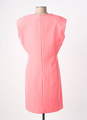 Rochie midi mâneci scurte mâneci scurte roz KOCCA femeie