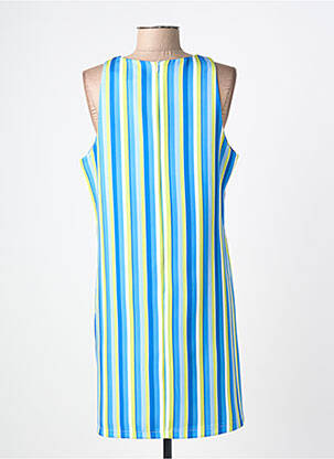 Rochie midi fără mâneci fără mâneci albastru YES.ZEE femeie