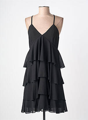 Rochie midi croială fluidă bretele subțiri negru LIU JO femme