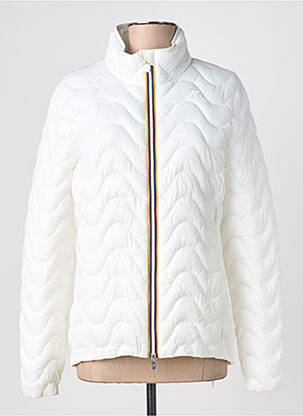 Geacă matlasată buzunare fără glugă alb K. WAY femme