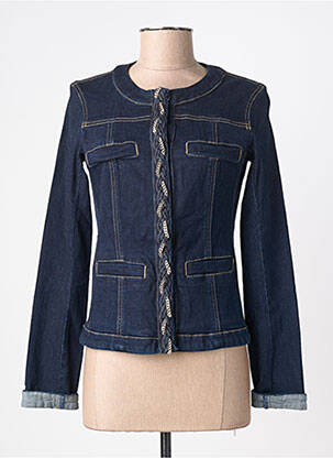 Jachete casual guler rotund albastru LIU JO femeie