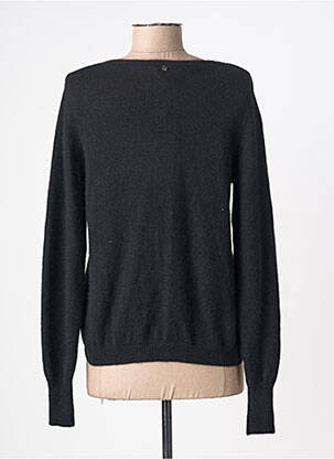 Vestă cu mâneci lungi strânsă pe partea de jos negru KOCCA femeie