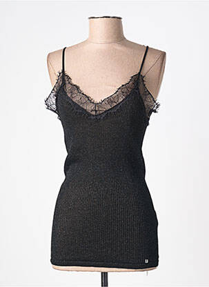 Top elasticitate bretele subțiri negru KOCCA femme