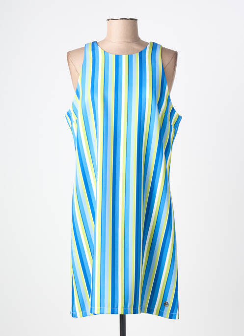 Rochie midi fără mâneci fără mâneci albastru YES.ZEE femme