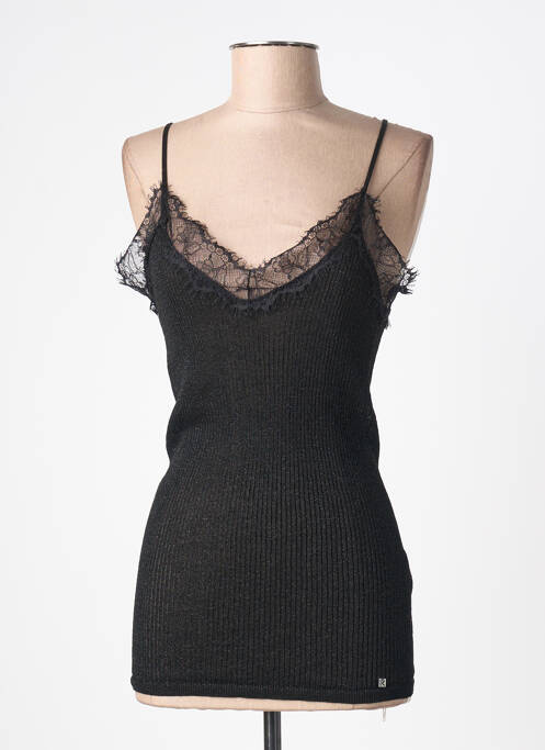 Top elasticitate bretele subțiri negru KOCCA femme