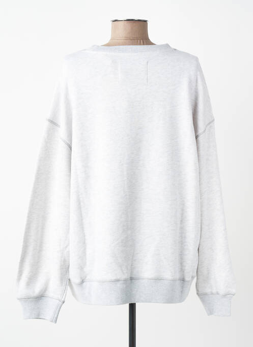 Hanorac elasticitate mâneci lungi gri GANT femme