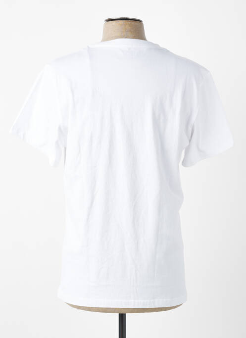 Tricou elasticitate mâneci scurte alb DAYTONA homme