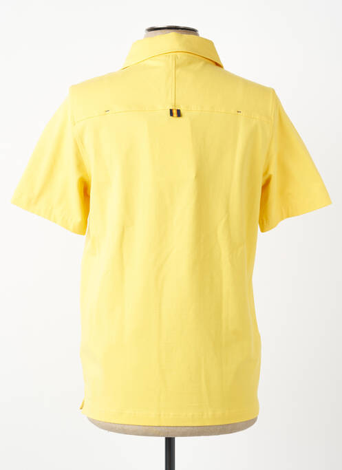 Polo țesătură jersey mâneci scurte galben K. WAY homme