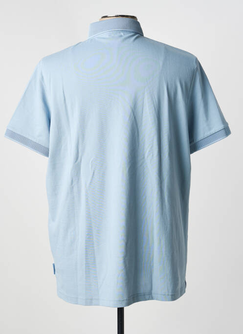 Polo elasticitate mâneci scurte albastru ARMANI EXCHANGE homme