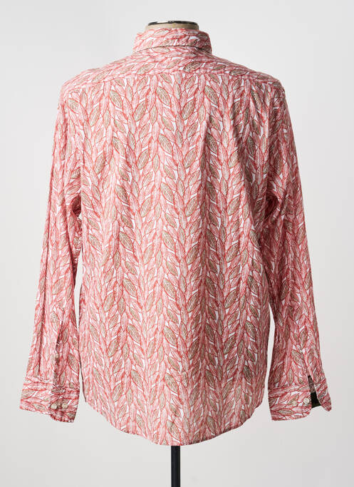 Cămașă cu mâneci lungi imprimeu fantezie roșu MCS homme