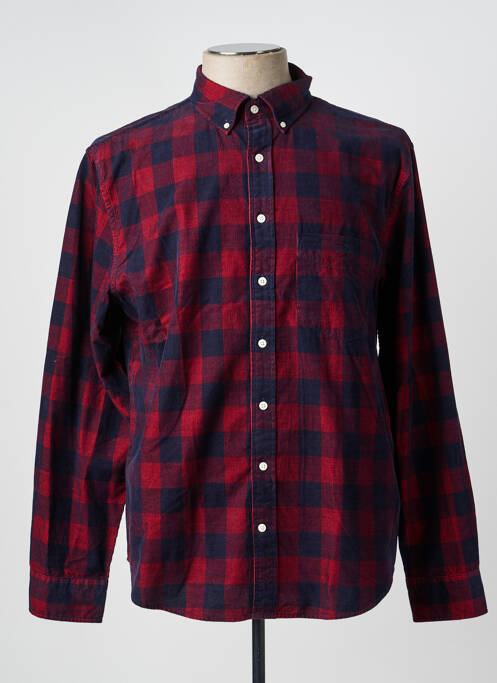 Cămașă cu mâneci lungi croială dreaptă roșu GANT homme