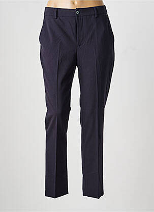 Pantalon slim țesătură poplin mărime normală albastru LIU JO femeie