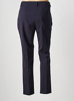 Pantalon slim țesătură poplin mărime normală albastru LIU JO femeie