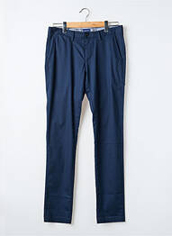 Pantalon drept elasticitate mărime normală albastru GANT homme