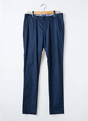 Pantalon drept elasticitate mărime normală albastru GANT homme