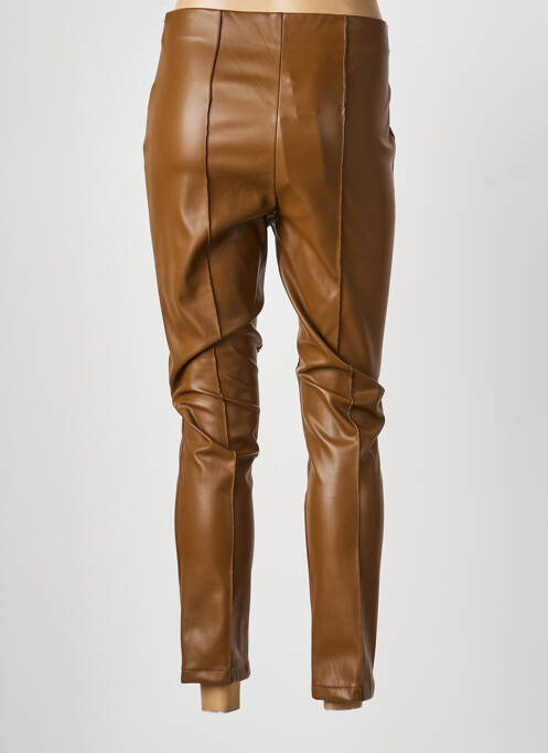 Pantalon slim talie elastică mărime normală maro KOCCA femme