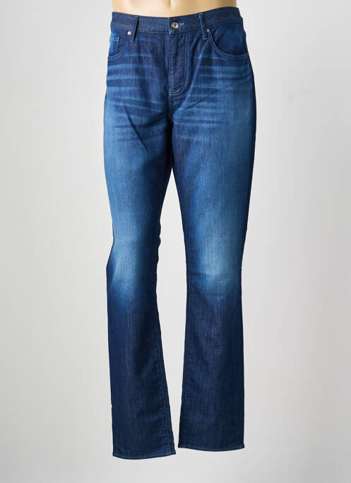 Blugi cu croială dreaptă elasticitate mărime normală albastru ARMANI EXCHANGE homme